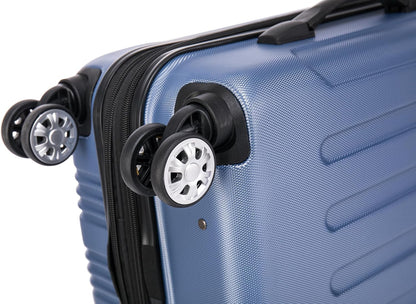 London Hardside Spinner Wheel Luggage, Champagne, Carry-On 20-Inch, 22"X13. 5"x10" (with wheels)