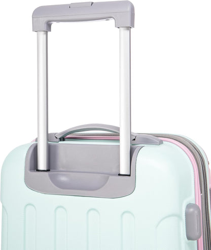 London Hardside Spinner Wheel Luggage, Champagne, Carry-On 20-Inch, 22"X13. 5"x10" (with wheels)