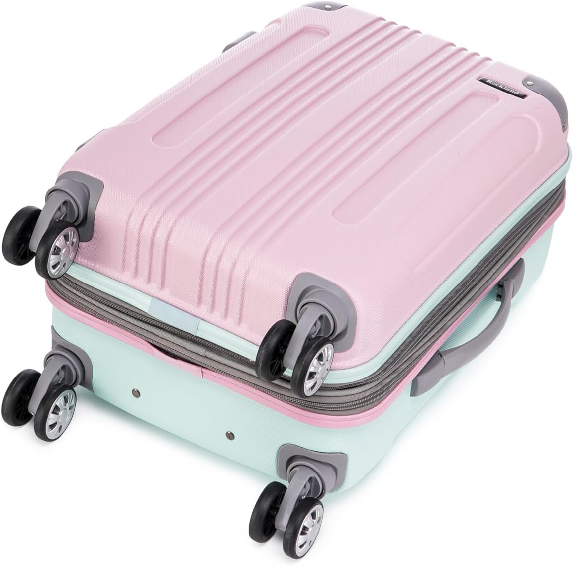 London Hardside Spinner Wheel Luggage, Champagne, Carry-On 20-Inch, 22"X13. 5"x10" (with wheels)