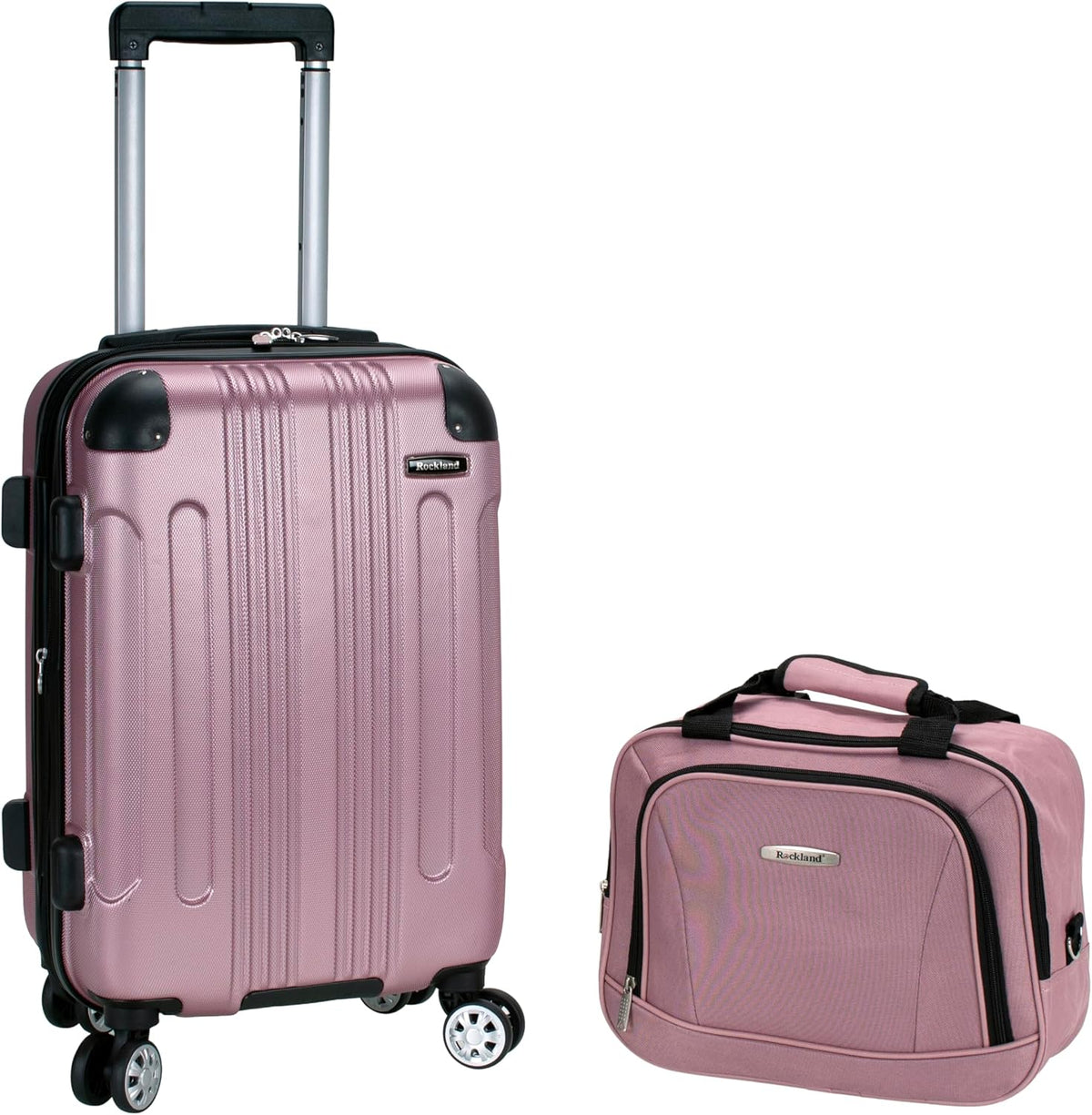 London Hardside Spinner Wheel Luggage, Champagne, Carry-On 20-Inch, 22"X13. 5"x10" (with wheels)