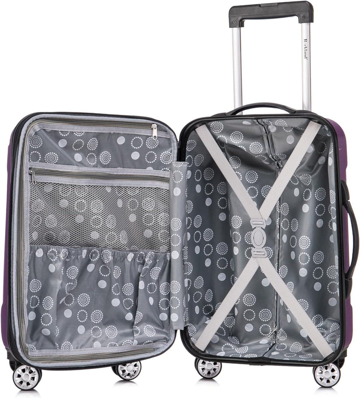 London Hardside Spinner Wheel Luggage, Champagne, Carry-On 20-Inch, 22"X13. 5"x10" (with wheels)