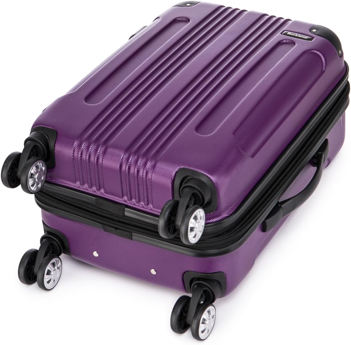 London Hardside Spinner Wheel Luggage, Champagne, Carry-On 20-Inch, 22"X13. 5"x10" (with wheels)