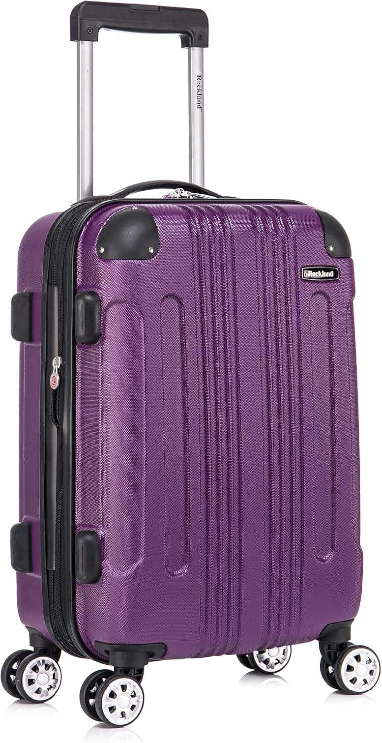 London Hardside Spinner Wheel Luggage, Champagne, Carry-On 20-Inch, 22"X13. 5"x10" (with wheels)