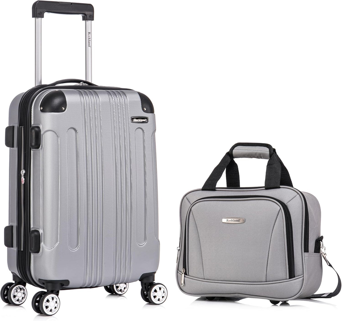 London Hardside Spinner Wheel Luggage, Champagne, Carry-On 20-Inch, 22"X13. 5"x10" (with wheels)