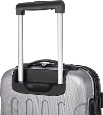 London Hardside Spinner Wheel Luggage, Champagne, Carry-On 20-Inch, 22"X13. 5"x10" (with wheels)