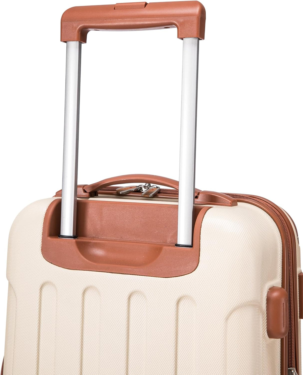 London Hardside Spinner Wheel Luggage, Champagne, Carry-On 20-Inch, 22"X13. 5"x10" (with wheels)