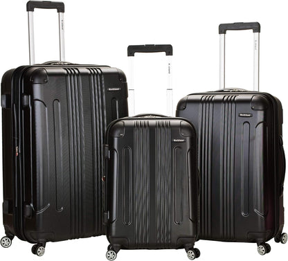 London Hardside Spinner Wheel Luggage, Champagne, Carry-On 20-Inch, 22"X13. 5"x10" (with wheels)
