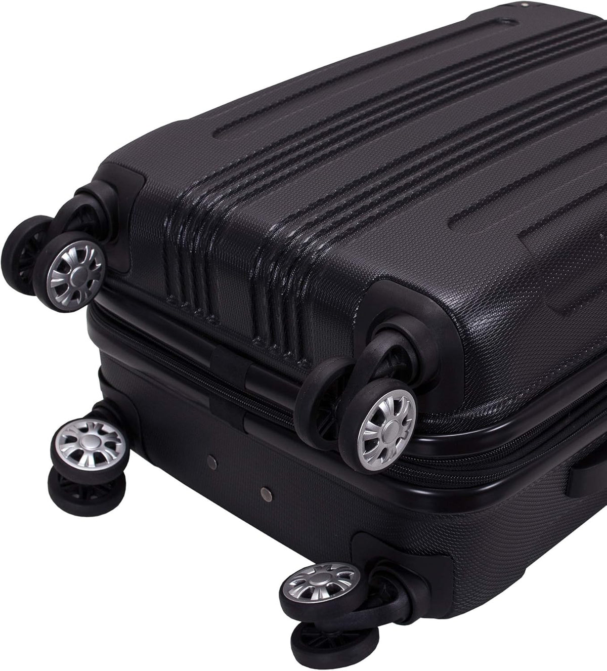 London Hardside Spinner Wheel Luggage, Champagne, Carry-On 20-Inch, 22"X13. 5"x10" (with wheels)