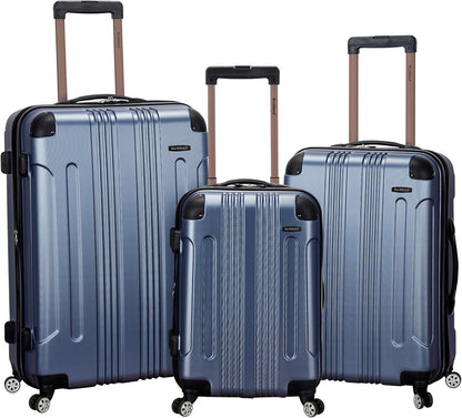 London Hardside Spinner Wheel Luggage, Champagne, Carry-On 20-Inch, 22"X13. 5"x10" (with wheels)