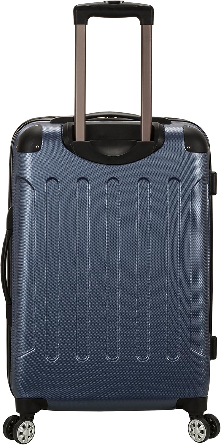 London Hardside Spinner Wheel Luggage, Champagne, Carry-On 20-Inch, 22"X13. 5"x10" (with wheels)