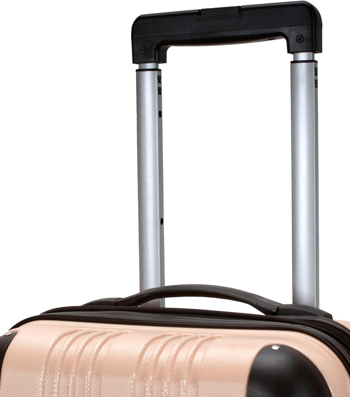 London Hardside Spinner Wheel Luggage, Champagne, Carry-On 20-Inch, 22"X13. 5"x10" (with wheels)