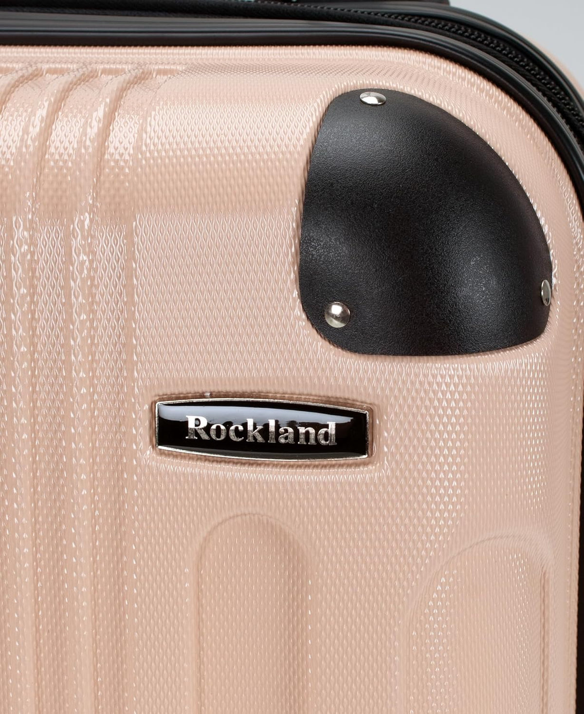 London Hardside Spinner Wheel Luggage, Champagne, Carry-On 20-Inch, 22"X13. 5"x10" (with wheels)