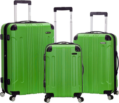 London Hardside Spinner Wheel Luggage, Champagne, Carry-On 20-Inch, 22"X13. 5"x10" (with wheels)