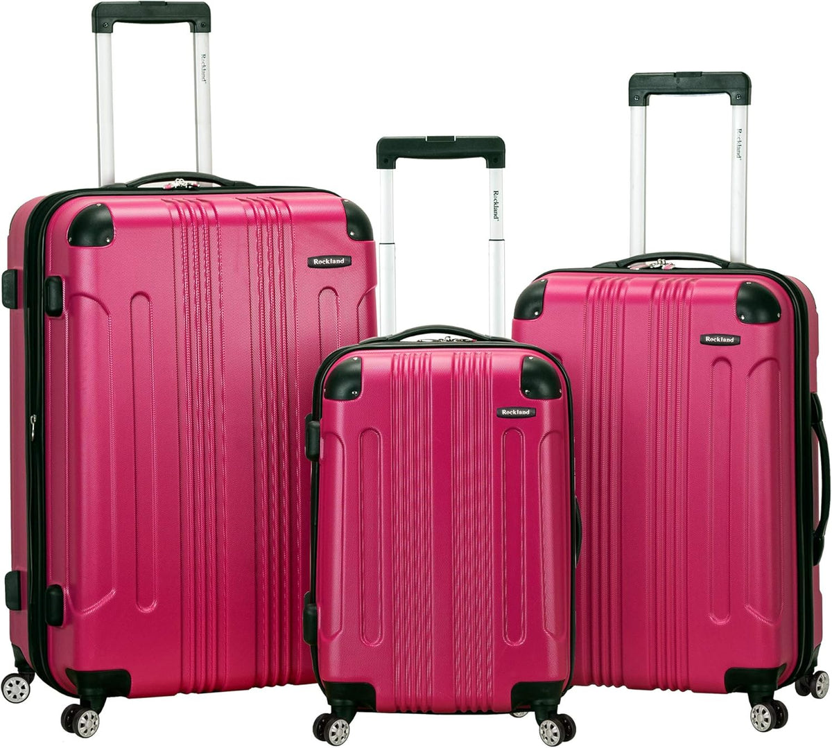 London Hardside Spinner Wheel Luggage, Champagne, Carry-On 20-Inch, 22"X13. 5"x10" (with wheels)
