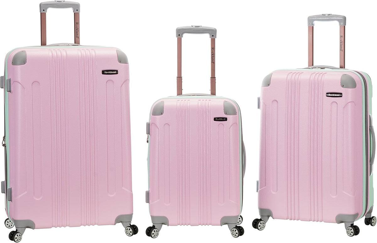 London Hardside Spinner Wheel Luggage, Champagne, Carry-On 20-Inch, 22"X13. 5"x10" (with wheels)