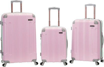 London Hardside Spinner Wheel Luggage, Champagne, Carry-On 20-Inch, 22"X13. 5"x10" (with wheels)