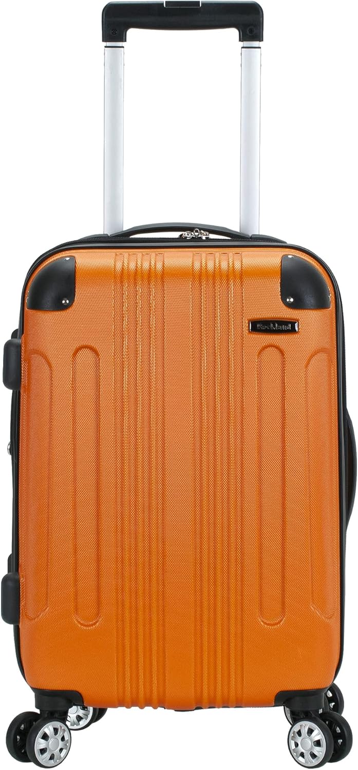 London Hardside Spinner Wheel Luggage, Champagne, Carry-On 20-Inch, 22"X13. 5"x10" (with wheels)