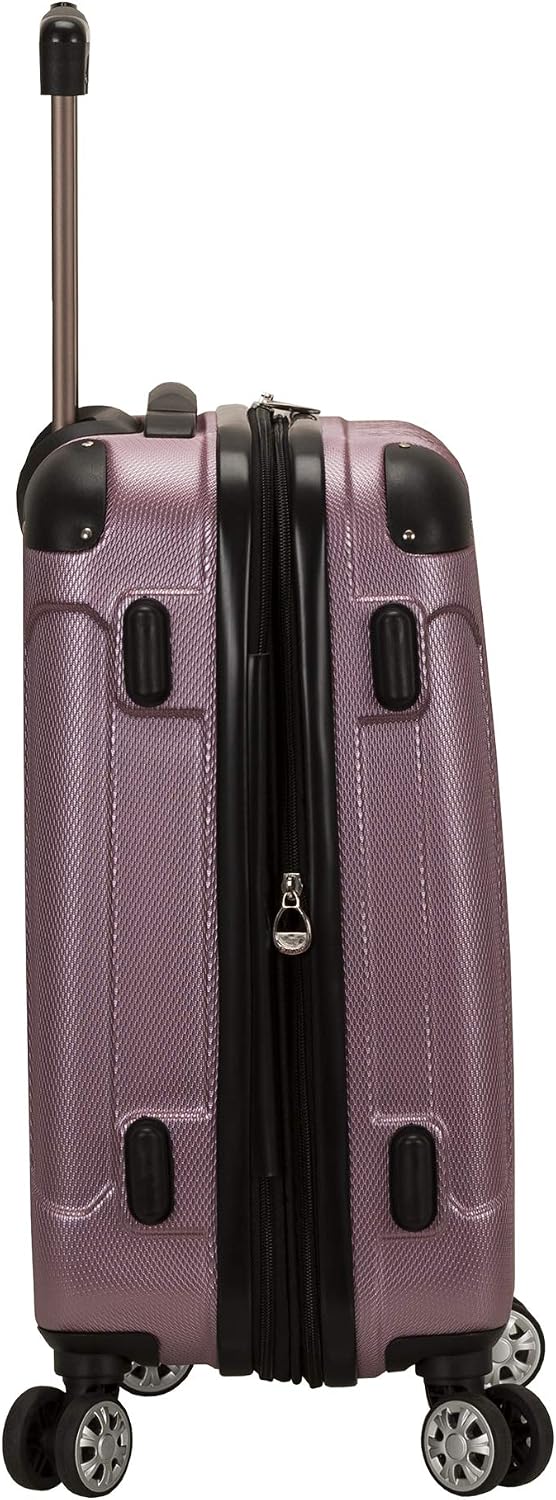 London Hardside Spinner Wheel Luggage, Champagne, Carry-On 20-Inch, 22"X13. 5"x10" (with wheels)