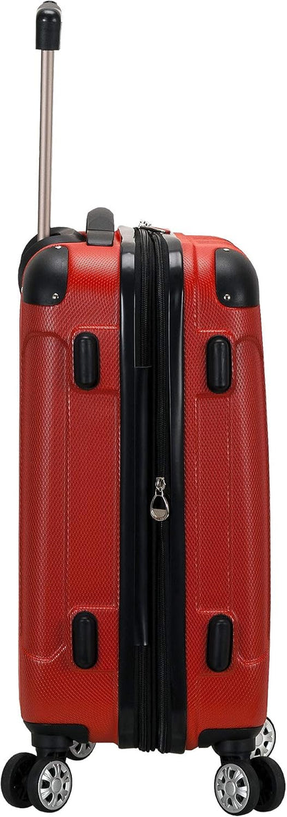 London Hardside Spinner Wheel Luggage, Champagne, Carry-On 20-Inch, 22"X13. 5"x10" (with wheels)