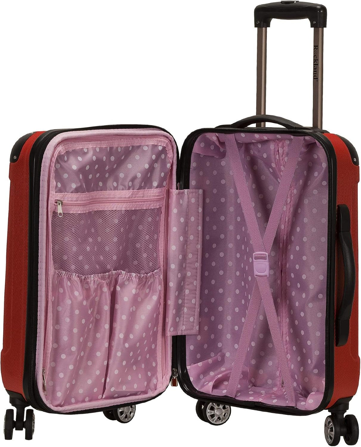 London Hardside Spinner Wheel Luggage, Champagne, Carry-On 20-Inch, 22"X13. 5"x10" (with wheels)