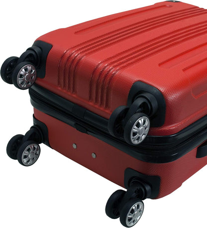London Hardside Spinner Wheel Luggage, Champagne, Carry-On 20-Inch, 22"X13. 5"x10" (with wheels)