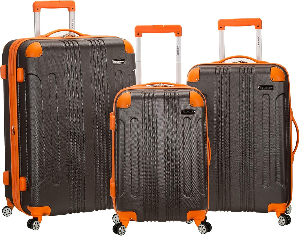 London Hardside Spinner Wheel Luggage, Champagne, Carry-On 20-Inch, 22"X13. 5"x10" (with wheels)
