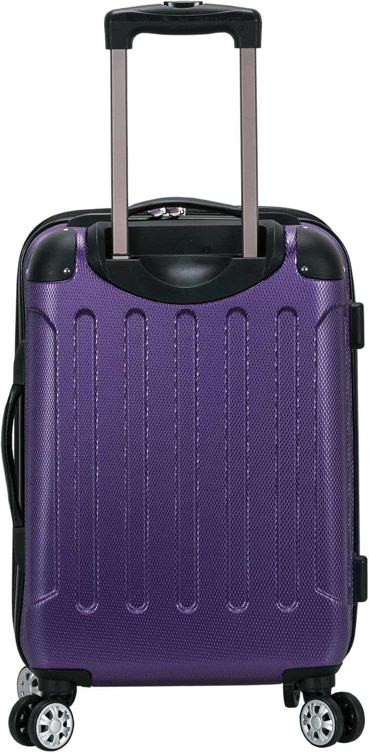 London Hardside Spinner Wheel Luggage, Champagne, Carry-On 20-Inch, 22"X13. 5"x10" (with wheels)