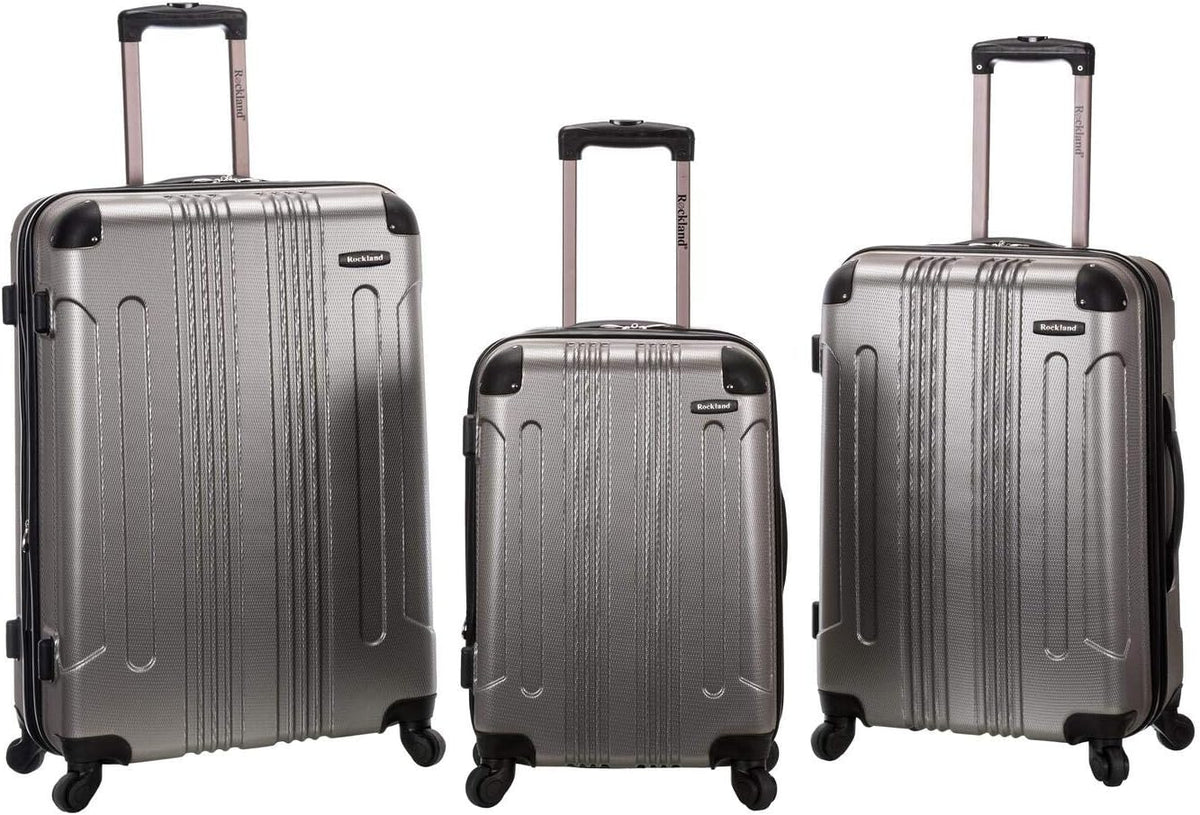 London Hardside Spinner Wheel Luggage, Champagne, Carry-On 20-Inch, 22"X13. 5"x10" (with wheels)
