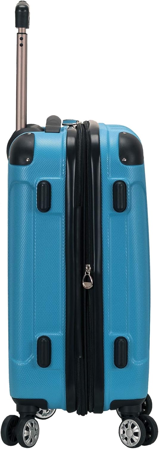 London Hardside Spinner Wheel Luggage, Champagne, Carry-On 20-Inch, 22"X13. 5"x10" (with wheels)