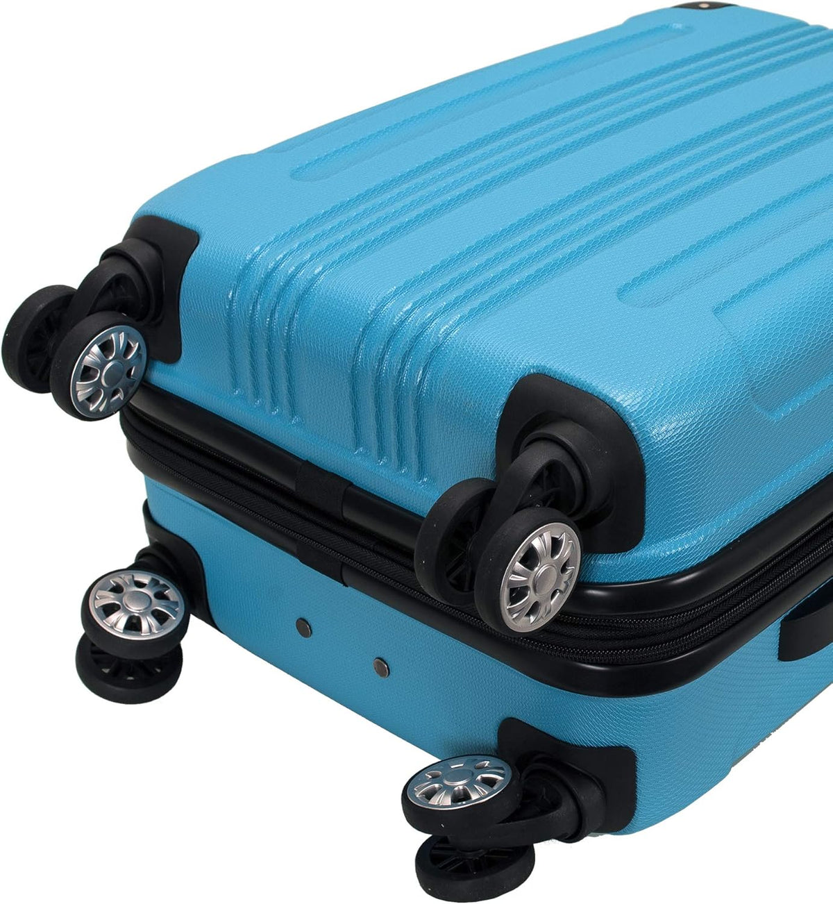 London Hardside Spinner Wheel Luggage, Champagne, Carry-On 20-Inch, 22"X13. 5"x10" (with wheels)