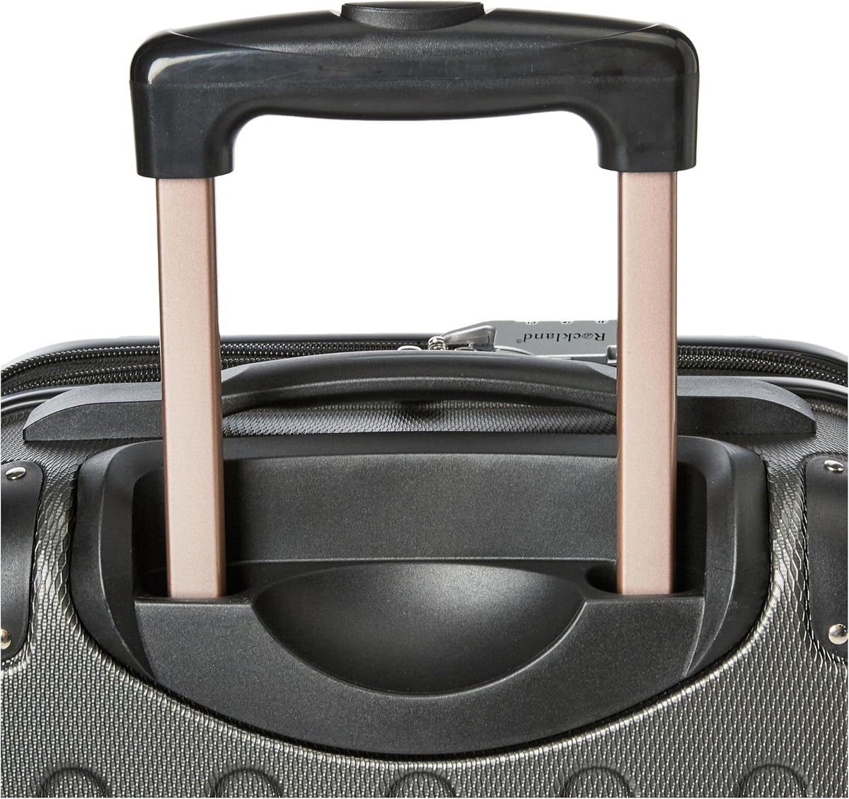 London Hardside Spinner Wheel Luggage, Champagne, Carry-On 20-Inch, 22"X13. 5"x10" (with wheels)