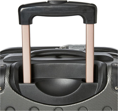 London Hardside Spinner Wheel Luggage, Champagne, Carry-On 20-Inch, 22"X13. 5"x10" (with wheels)