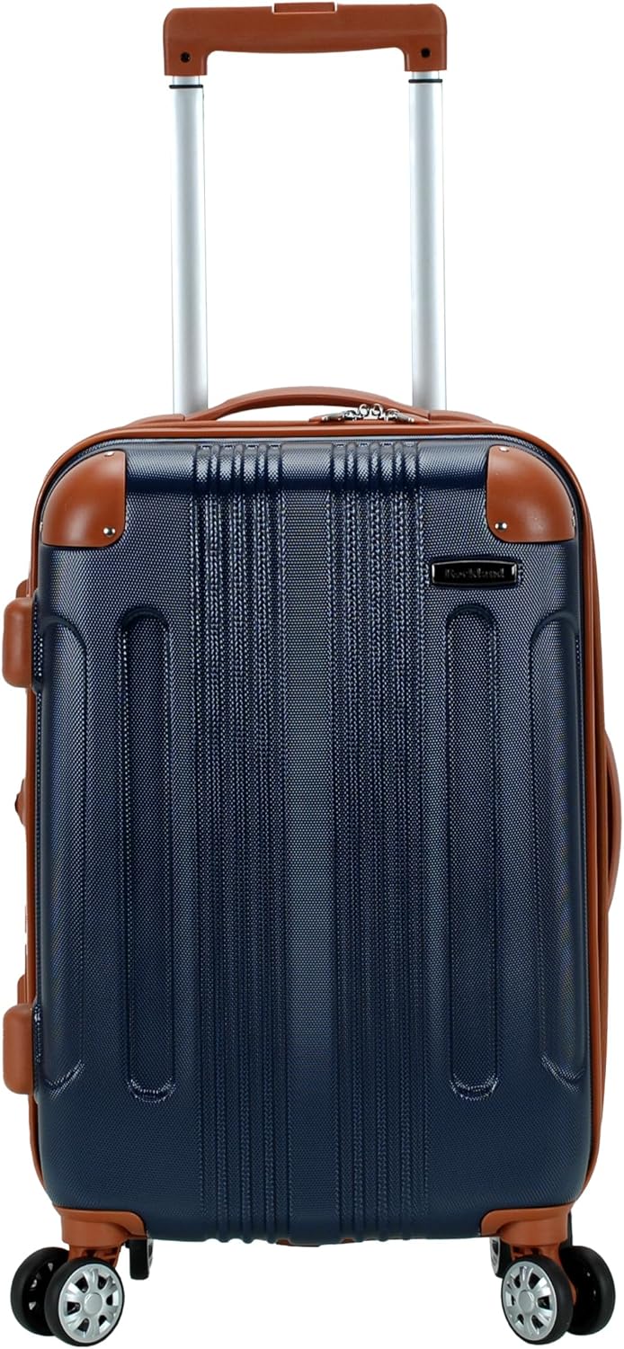London Hardside Spinner Wheel Luggage, Champagne, Carry-On 20-Inch, 22"X13. 5"x10" (with wheels)