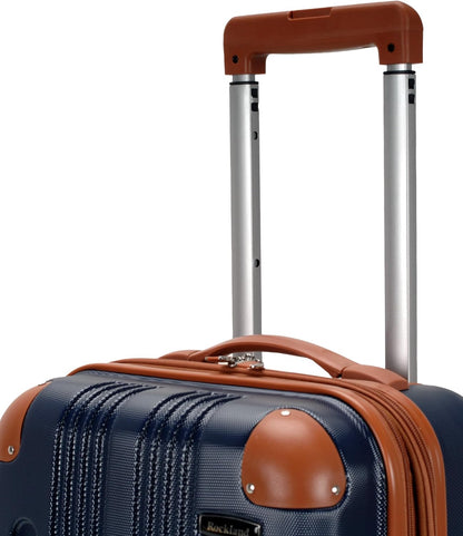 London Hardside Spinner Wheel Luggage, Champagne, Carry-On 20-Inch, 22"X13. 5"x10" (with wheels)