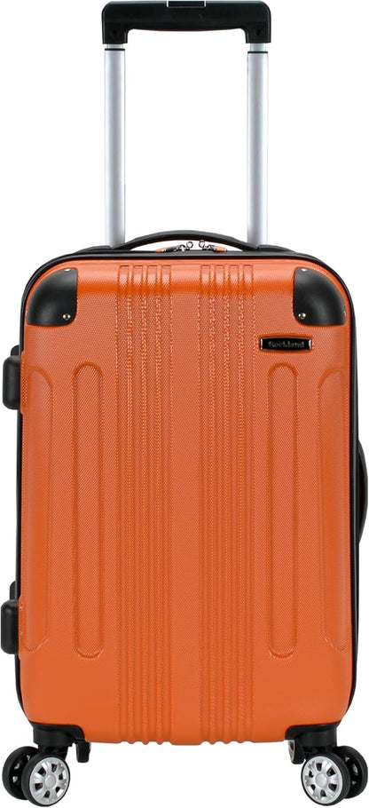 London Hardside Spinner Wheel Luggage, Champagne, Carry-On 20-Inch, 22"X13. 5"x10" (with wheels)