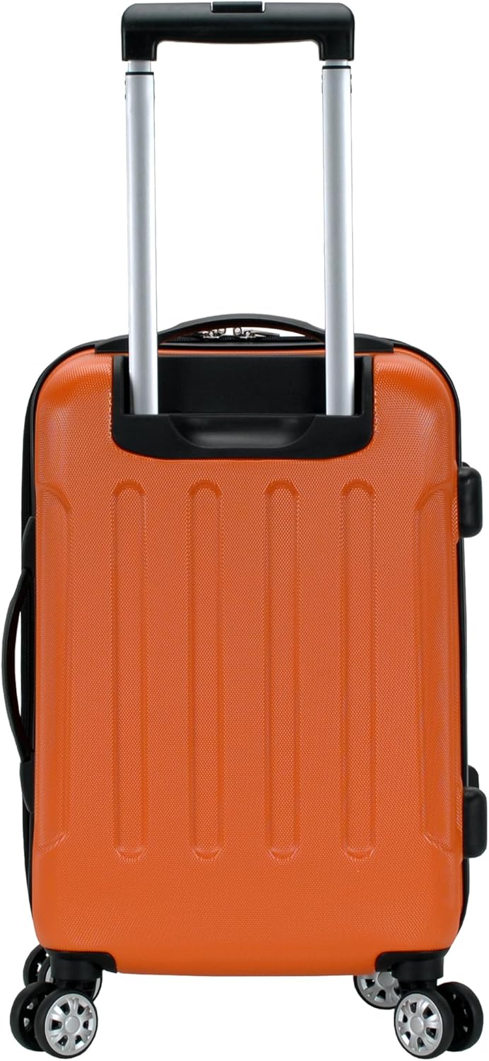 London Hardside Spinner Wheel Luggage, Champagne, Carry-On 20-Inch, 22"X13. 5"x10" (with wheels)