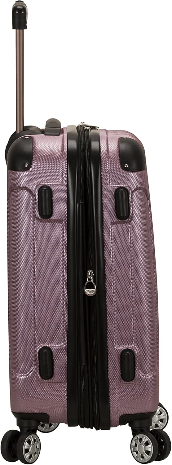 London Hardside Spinner Wheel Luggage, Champagne, Carry-On 20-Inch, 22"X13. 5"x10" (with wheels)