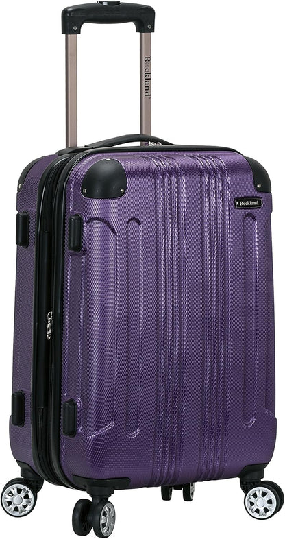 London Hardside Spinner Wheel Luggage, Champagne, Carry-On 20-Inch, 22"X13. 5"x10" (with wheels)