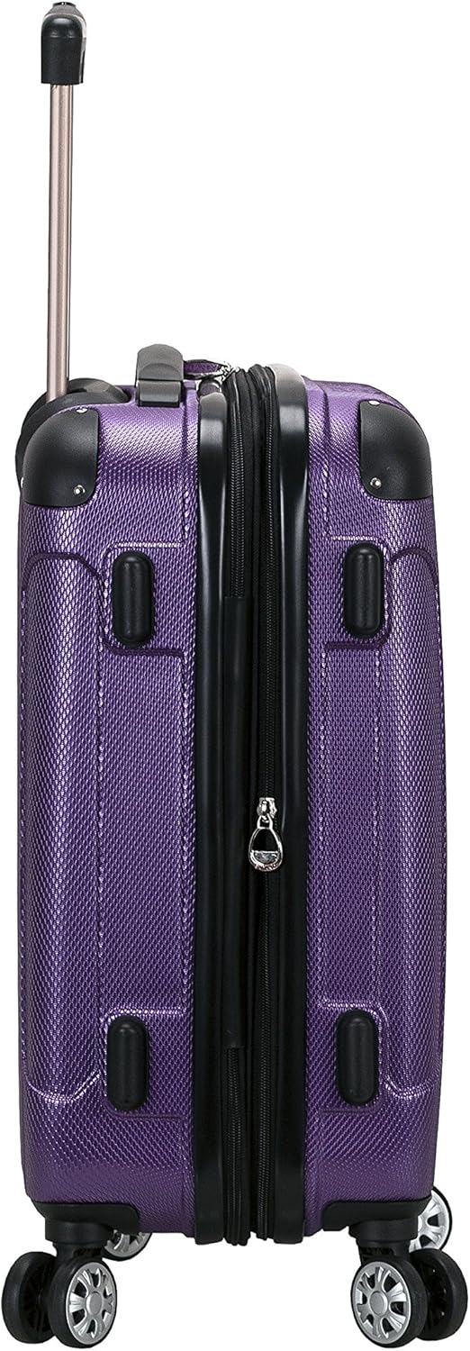 London Hardside Spinner Wheel Luggage, Champagne, Carry-On 20-Inch, 22"X13. 5"x10" (with wheels)