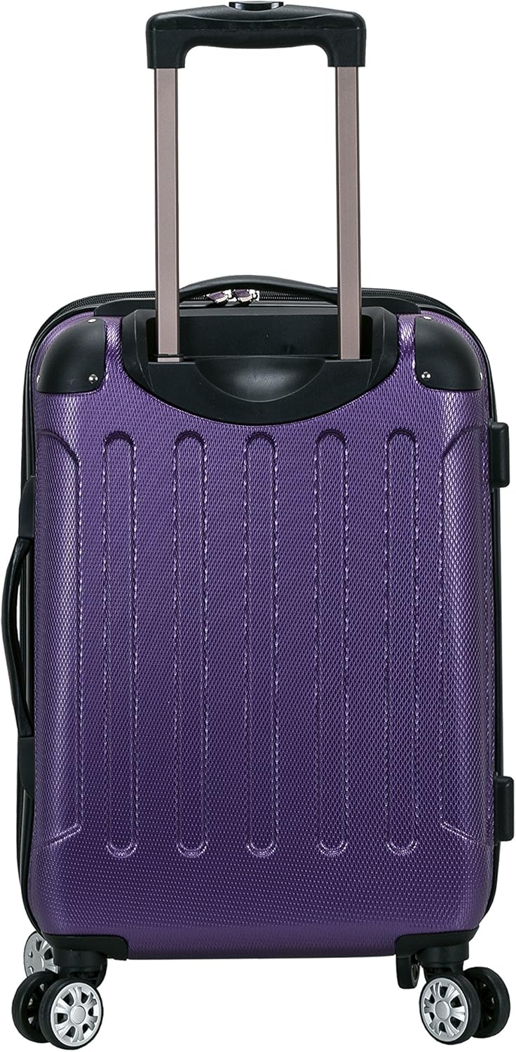 London Hardside Spinner Wheel Luggage, Champagne, Carry-On 20-Inch, 22"X13. 5"x10" (with wheels)