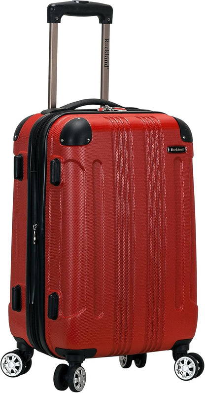 London Hardside Spinner Wheel Luggage, Champagne, Carry-On 20-Inch, 22"X13. 5"x10" (with wheels)