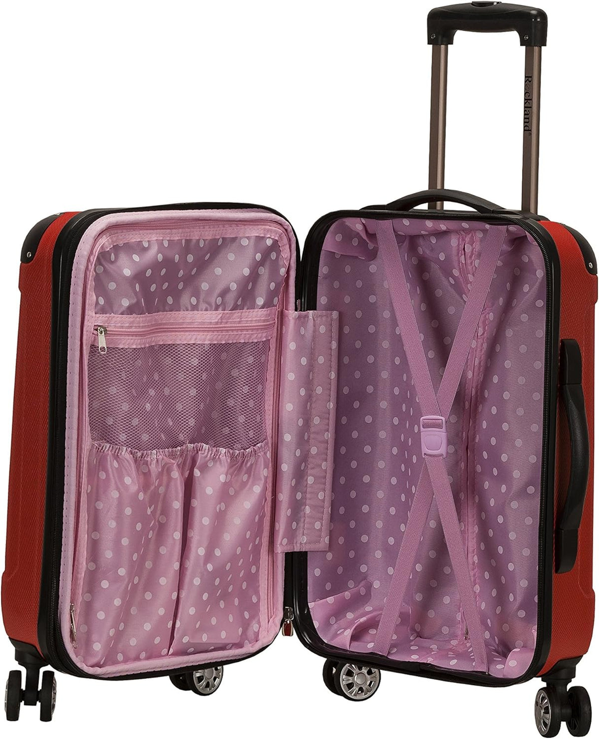 London Hardside Spinner Wheel Luggage, Champagne, Carry-On 20-Inch, 22"X13. 5"x10" (with wheels)