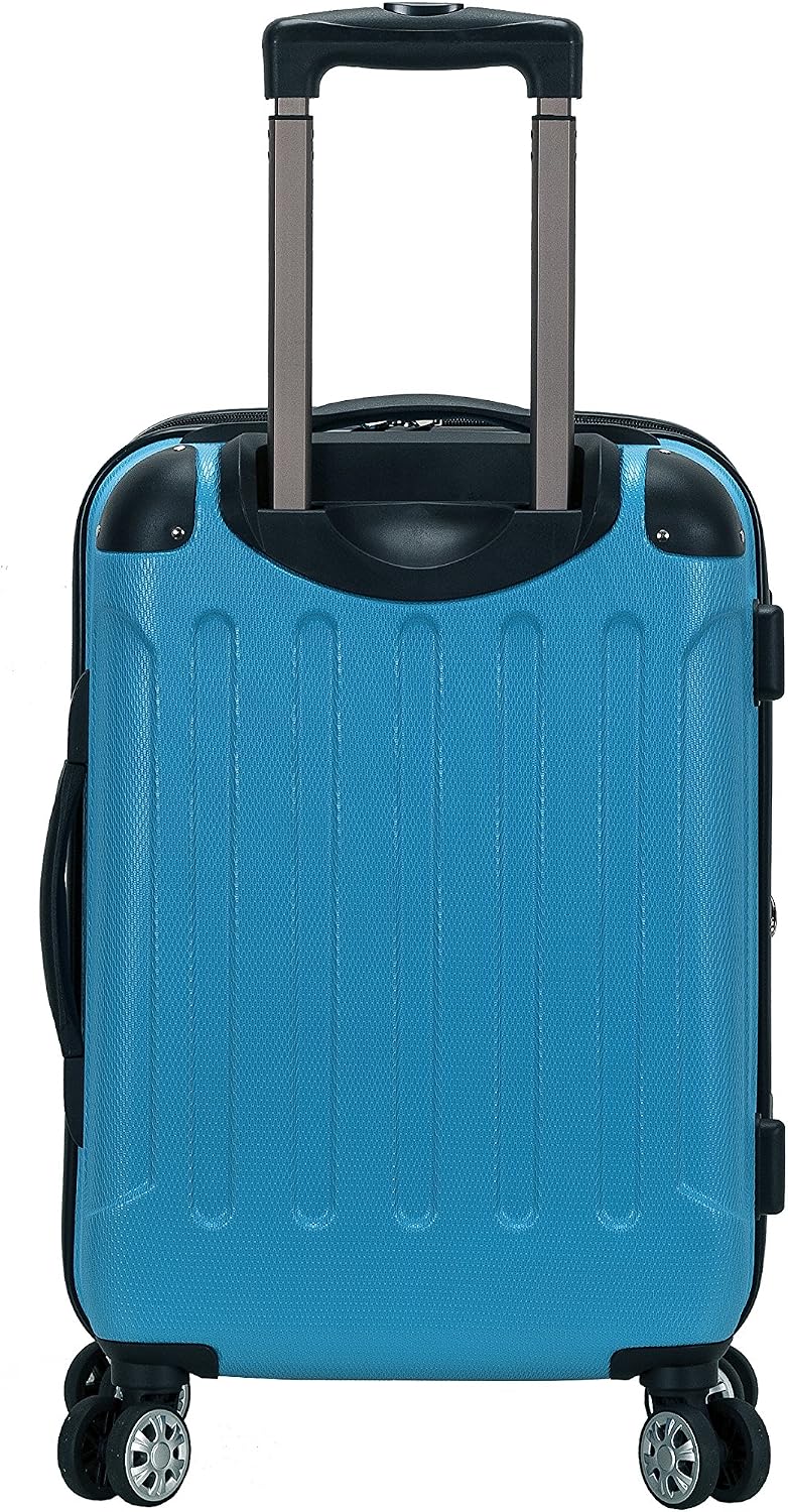 London Hardside Spinner Wheel Luggage, Champagne, Carry-On 20-Inch, 22"X13. 5"x10" (with wheels)