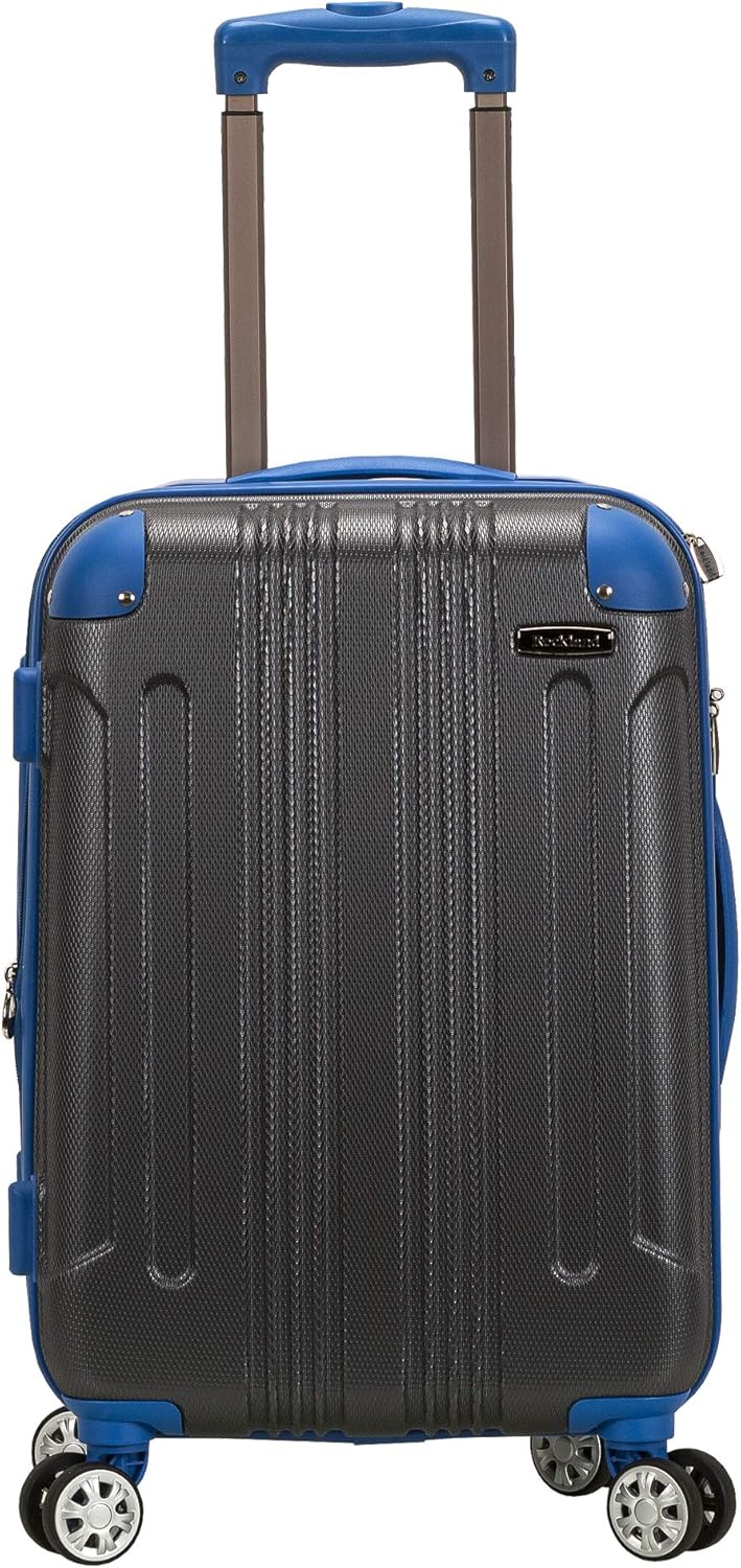 London Hardside Spinner Wheel Luggage, Champagne, Carry-On 20-Inch, 22"X13. 5"x10" (with wheels)