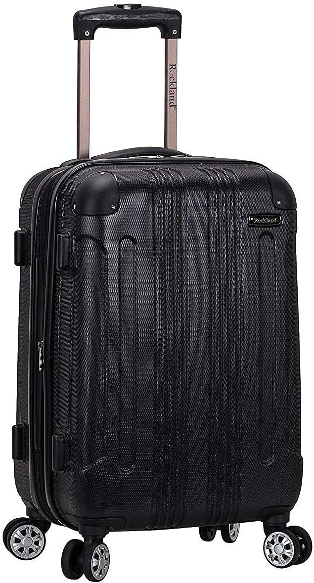 London Hardside Spinner Wheel Luggage, Champagne, Carry-On 20-Inch, 22"X13. 5"x10" (with wheels)