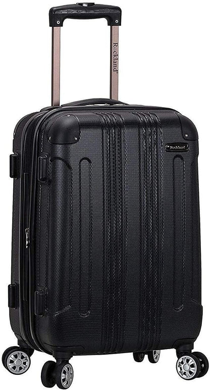 London Hardside Spinner Wheel Luggage, Champagne, Carry-On 20-Inch, 22"X13. 5"x10" (with wheels)