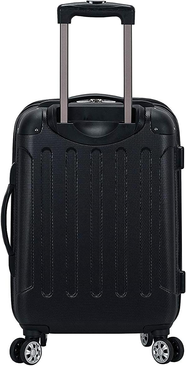 London Hardside Spinner Wheel Luggage, Champagne, Carry-On 20-Inch, 22"X13. 5"x10" (with wheels)