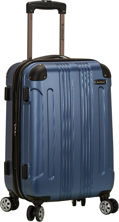 London Hardside Spinner Wheel Luggage, Champagne, Carry-On 20-Inch, 22"X13. 5"x10" (with wheels)