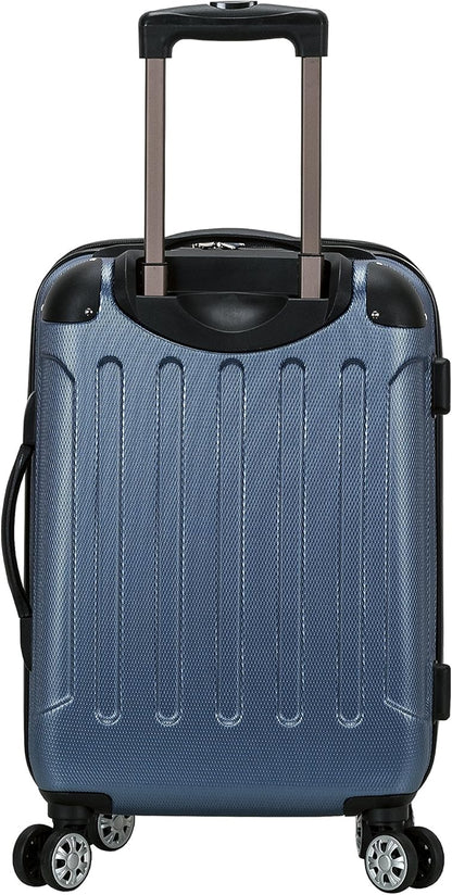 London Hardside Spinner Wheel Luggage, Champagne, Carry-On 20-Inch, 22"X13. 5"x10" (with wheels)
