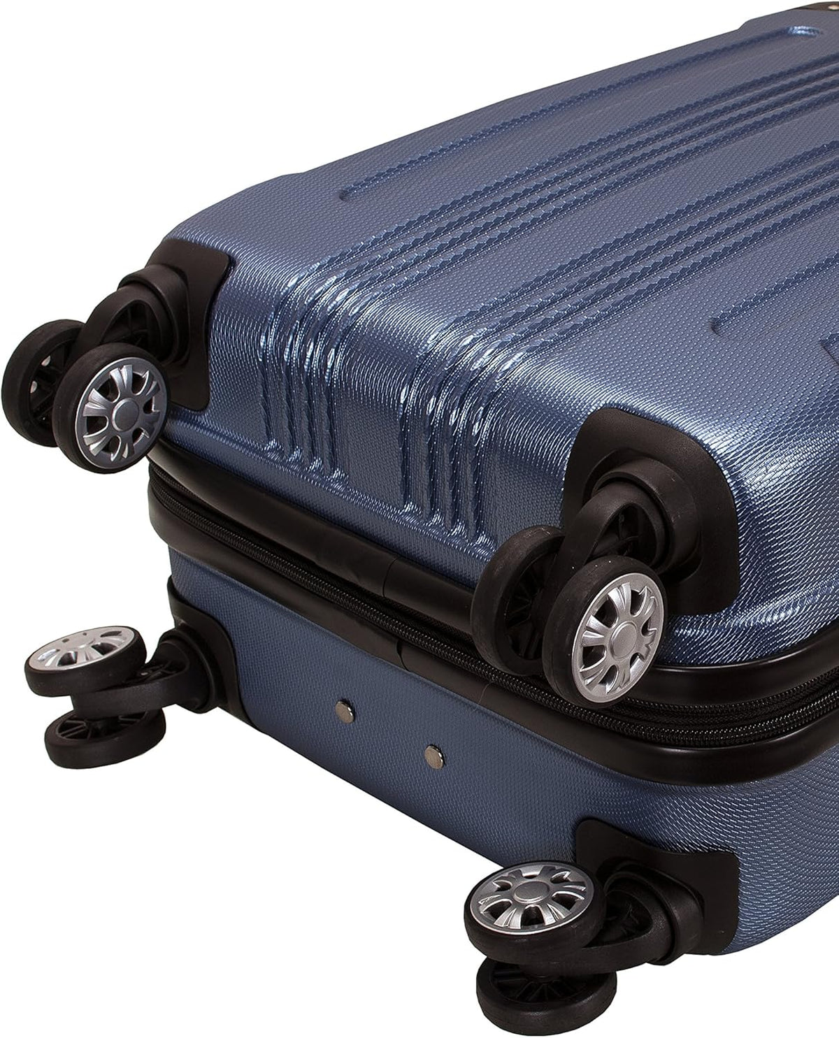 London Hardside Spinner Wheel Luggage, Champagne, Carry-On 20-Inch, 22"X13. 5"x10" (with wheels)